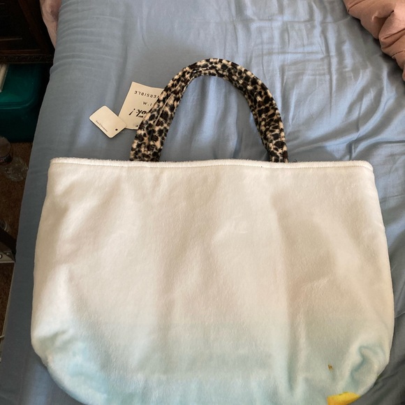 Velvet Cat Tote by Topsy Turvy - Picture 6 of 7